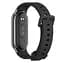 Силіконовий ремінець Mijobs для фітнес браслета Xiaomi Smart Band 9 Black - мініатюра 3