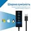 USB-хаб XON SmartHub Lite (USB3.0, 3хUSB2.0) Чорний (UHALP040043B 5023) - мініатюра 6