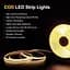 LED лента ROUKLE 8 мм COB LED Strip Light - 10M 24V Dimmable Super Bright Tape Lights CRI90+ с радиочастотным пультом - миниатюра 4