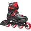 Ролики Rollerblade Fury Combo 33-38 Black/Red (1012-07373600-741-33-38) - мініатюра 1