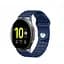 Ремінець BeWatch для Samsung Galaxy Watch 42/3 41 мм/Active/Active 2 силіконовий 20 мм Wave Темно Синій (1010706) - мініатюра 1