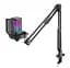 Мікрофон із пантографом конденсаторний Fifine Q-6T-B RGB USB Black - мініатюра 3