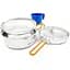 Набор посуды GSI Outdoors Glacier Stainless 1 Person Mess Kit (1099-68125) - миниатюра 1