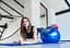 М'яч для фітнесу (фітбол) Power System PS-4018 Ø85 cm PRO Gymball Blue (PS-4018_85cm_Blue) - мініатюра 9