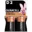 Батарейка Duracell D LR20 лужна 2шт. в упаковці (81545439/5005987/5014435) - мініатюра 1
