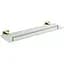 Полиця скляна VBI Mercury gold VBI-040209GL, Золотий - мініатюра 1
