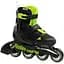 Ролики Rollerblade Microblade 2024 28-32 Чорний-Салатовий - мініатюра 1