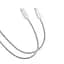 Кабель Xiaomi Braided Cable Type-C to Type-C 6A 120W 1m BHR087KGL White - миниатюра 3