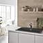 Змішувач для кухні з висувним виливом Grohe Eurosmart 30305001 Хром - мініатюра 4
