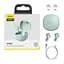 Наушники BLUETOOTH Baseus WM01 Encok TWS |5Hours, BT5.0, 40mAh/300mAh| (NGWM01-04) green - миниатюра 3
