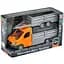Автомобіль Tigres Mercedes-Benz Sprinter бортовий з причепом, масштаб 1:24, помаранчевий (39667) - мініатюра 1