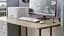 Компьютерный стол Ferrum-decor Кевин 75x120x70 черный ДСП Дуб Сонома 16мм (FRD-103828) - миниатюра 2