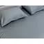 Простирадло Ecotton Natural Grey на резинці сатин 90х200 см сіре (24854) - мініатюра 3