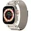 Металевий ремінець CasePro Milanese Band Titanium Color для Apple Watch 49мм/46мм/45мм/44мм - мініатюра 2