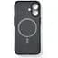 Чохол-накладка BeCover Carbonite Case (MagSafe) для Apple iPhone 16 Black (712067) - мініатюра 2