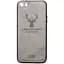 Чохол-накладка Toto Deer Shell With Leather Effect Case Apple iPhone 5/5s/SE Gray - мініатюра 1