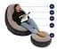 Надувне крісло з пуфом Air Sofa (велюрове покриття) - мініатюра 4