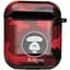 Футляр для навушників Airpods Glossy Brand Aape red - мініатюра 1