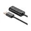 Дата кабель USB 2.0 AM to AF 5.0m Active black Ugreen (10319) - мініатюра 3