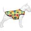 Курточка-накидка для собак WAUDOG Clothes, малюнок "Мохнаті монстри", L, А 41 см, B 58-70 см, С 42-52 см - мініатюра 1