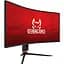 Монитор 34" QUBE Overlord C34UQ180H Curved UWQHD VA 180Hz (C34UQ180H) - миниатюра 2