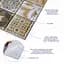 Декоративна плитка Sticker Wall ПВХ на самоклейці 300х300х5мм Квадрат СПП-604 SW-00000671 - мініатюра 2
