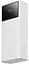 Портативная батарея Baseus Star-Lord Digital Display Fast Charge 22.5W 30000mAh White - миниатюра 2