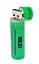 Акумулятор 18650 (BLD Li-ion 3.7v 3800mah Green) АКБ батарея з USB зарядкою для ліхтарика, вейпа (ST) - мініатюра 2