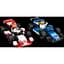 Конструктор LEGO City Автомобілі для перегонів F1 команд Williams Racing та Haas F1, 92 деталі (60464) - мініатюра 3