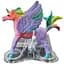 Фігурка Dino Toys Єдиноріг з крилами H62 фіолетовий (Q9899-H62) - мініатюра 1