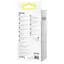 Кабель Baseus Jelly Liquid Silica Gel Fast Charging Data Cable Data Type-C to Lightning 20W 2m CAGD020101 Black - миниатюра 2
