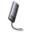 Док-станція адаптер хаб Baseus Metal Gleam Series 6-in-1 Multifunctional Type-C HUB Docking Station WKWG030013 Grey - мініатюра 4
