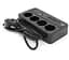 Мережевий фільтр-подовжувач Voltronic G-13H 3000W 4 Socket + 4 USB 3.2 А + 2 Type-C + таймер 2 м Black - мініатюра 2