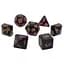 Набір кубиків Galaxy 7 Dice Set - Dark purple , 7 шт. (g7dgala04) - мініатюра 1