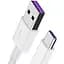 USB кабель Kaku KSC-110 USB Type-C 1.2 m 5A - White - миниатюра 1