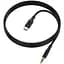 Аудіо кабель Aux Borofone BL25B Nice (Type-C to AUX 3.5mm) (1m) Black - мініатюра 3