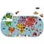 Игрушка для купания Janod Пазл Карта мира J04719 - миниатюра 2