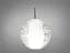 Потолочная люстра LED Diasha 3006/1HR G4, 20W, металлический каркас, стеклянный плафон, современный стиль для дома - миниатюра 2