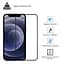 Захисне скло для Apple iPhone 12 Pro Max, 3D PREMIUM, повноекранне 3D скло з рамкою, глянцеве, загартоване, протиударне, ультратонке, олеофобне покриття, 9H, стійкість до подряпин, проста установка, повне проклеювання, ArmorStandart (ARM57411) - мініатюра 2