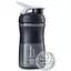 Шейкер спортивный BlenderBottle SportMixer Flip 20oz/590 мл Black/White (SM 20oz Black/White) - миниатюра 1