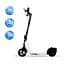 Електросамокат OKAI Zippy ES50С чорний 8" 250W/500W, 5. 2Ah, 20 km, 25 km/h, 10°, 13. 5 kg - мініатюра 3