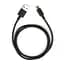 Дата кабель USB 2.0 AM to Type-C PVC 1m black Vinga (VCPDCTC1BK) - мініатюра 1