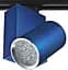 Світильник трековий поворотний LED 205/6x3W NW BLUE Brille L8-008 - мініатюра 3