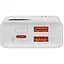 Павербанк Baseus Adaman2 Digital Display Fast Charge 10000 mAh 30 W білий (PPAD040002) - мініатюра 3