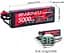 Акумулятор SANKAKU 130C 5000 мАг Lipo 2S 7,4 В, жорсткий, з роз'ємом Deans T для радіокерованих баггі, автомобілів, вантажівок - мініатюра 2