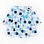Комплект для дівчинки Eclipse зріст 62 см (1 - 3 місяці) Malena Блакитний з принтом - мініатюра 2