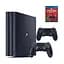 Консоль Sony PlayStation 4 PRO 1TB CUH 70-71 Black обслуженая + 2 Геймпада беспроводных DualShock 4 + Marvel's Spider-Man + гарантия б/у - миниатюра 1