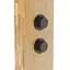 Душова панель Corsan Balti 2.0 bamboo black з термостатом B001TBL - мініатюра 4
