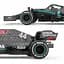 Игрушечный автомобиль на радиоуправлении Rastar Mercedes AMG F1 W11 1:18 (98500) - миниатюра 5
