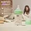 Пляшечка для годування Chicco Perfect Easy скляна з силіконовою соскою 0+, 150 мл зелена (20251.30) - мініатюра 2